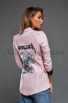 Сако Metallica Pink